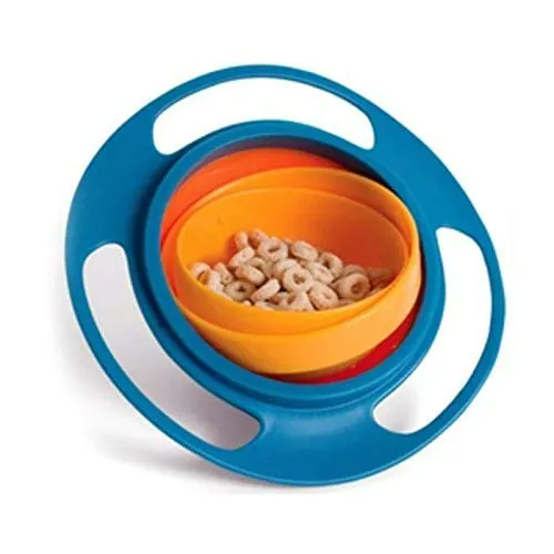 Baby 360° Anti Spill Bowl -1SET (Multi Color)